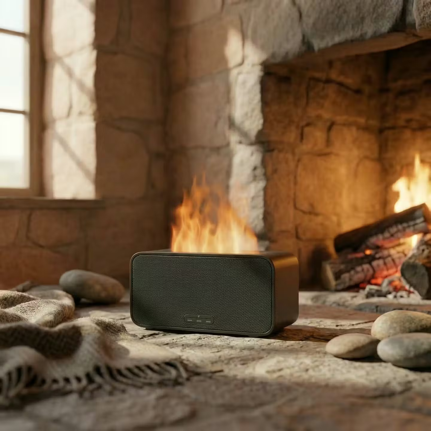 Diffuseur Flame AIR: Votre havre de paix et d'éclat !